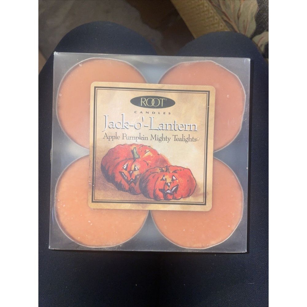 Jack O Lantern‎ Apple Pumpkin Lightly 1.08 Oz Tea lights Candle